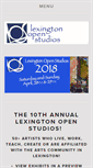 Mobile Screenshot of lexingtonopenstudios.com