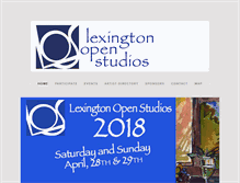Tablet Screenshot of lexingtonopenstudios.com
